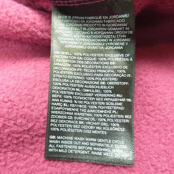 The North Face Cragmont Craigmont Fleece Jacket Deep Purple XL - Picture 9 of 12